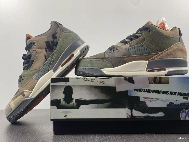 Rep MAX Retro DO1830-200 Patchwork 3 Camo Jordan Air 0705